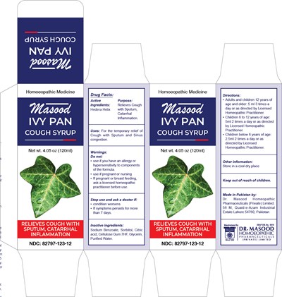 Masood Ivy Pan Cough Syrup (Ivypan)